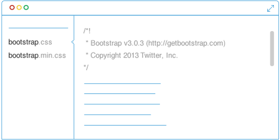 support bootstrap 3 at core