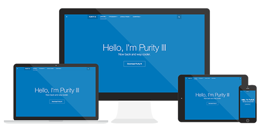 fully responsive template