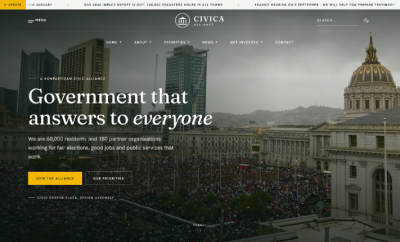 NGO and Nonprofit Joomla Template - JA Civica