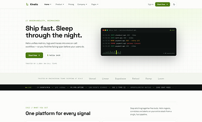 SaaS and Startup Joomla Template - JA Kinetic