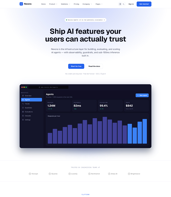 Business Joomla template - JA Nexora
