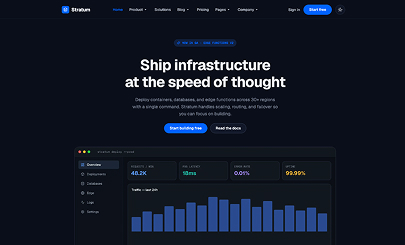 Business Joomla Template - JA Stratum