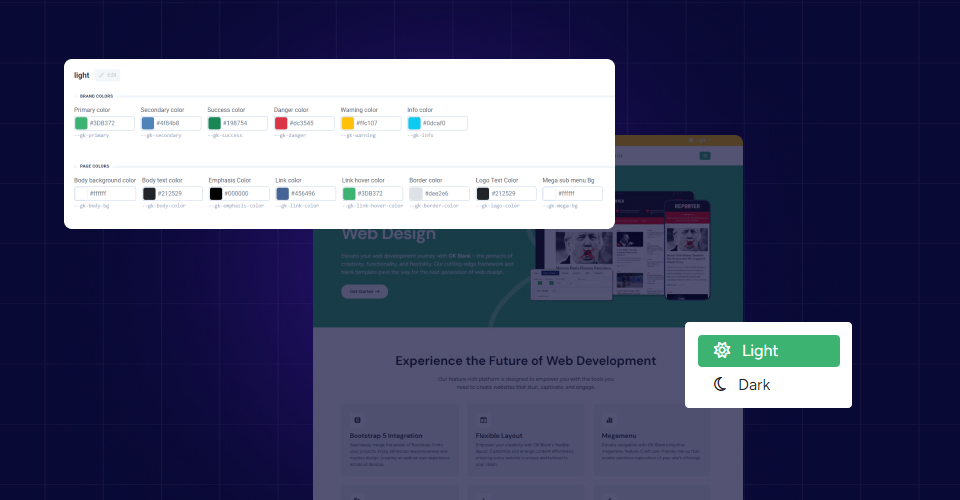 Gavick free joomla template framework