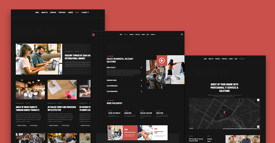 responsive Joomla business template