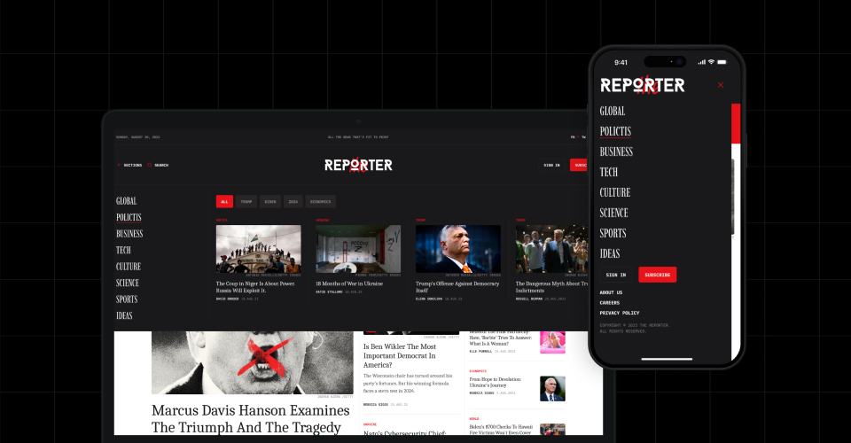 News and Magazine Joomla Template - Inbuilt Megamenu