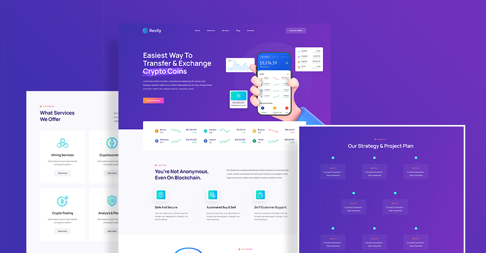 Joomla Crypto Business Template Crypto Business Joomla Template