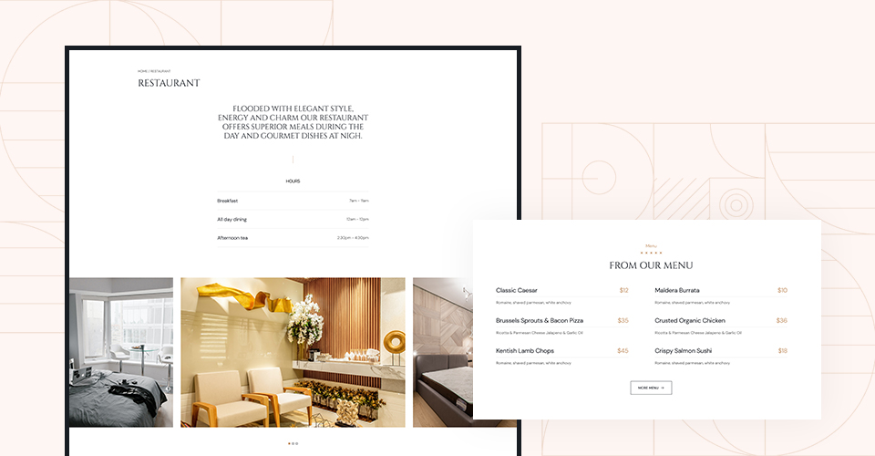 Joomla royal hotel template