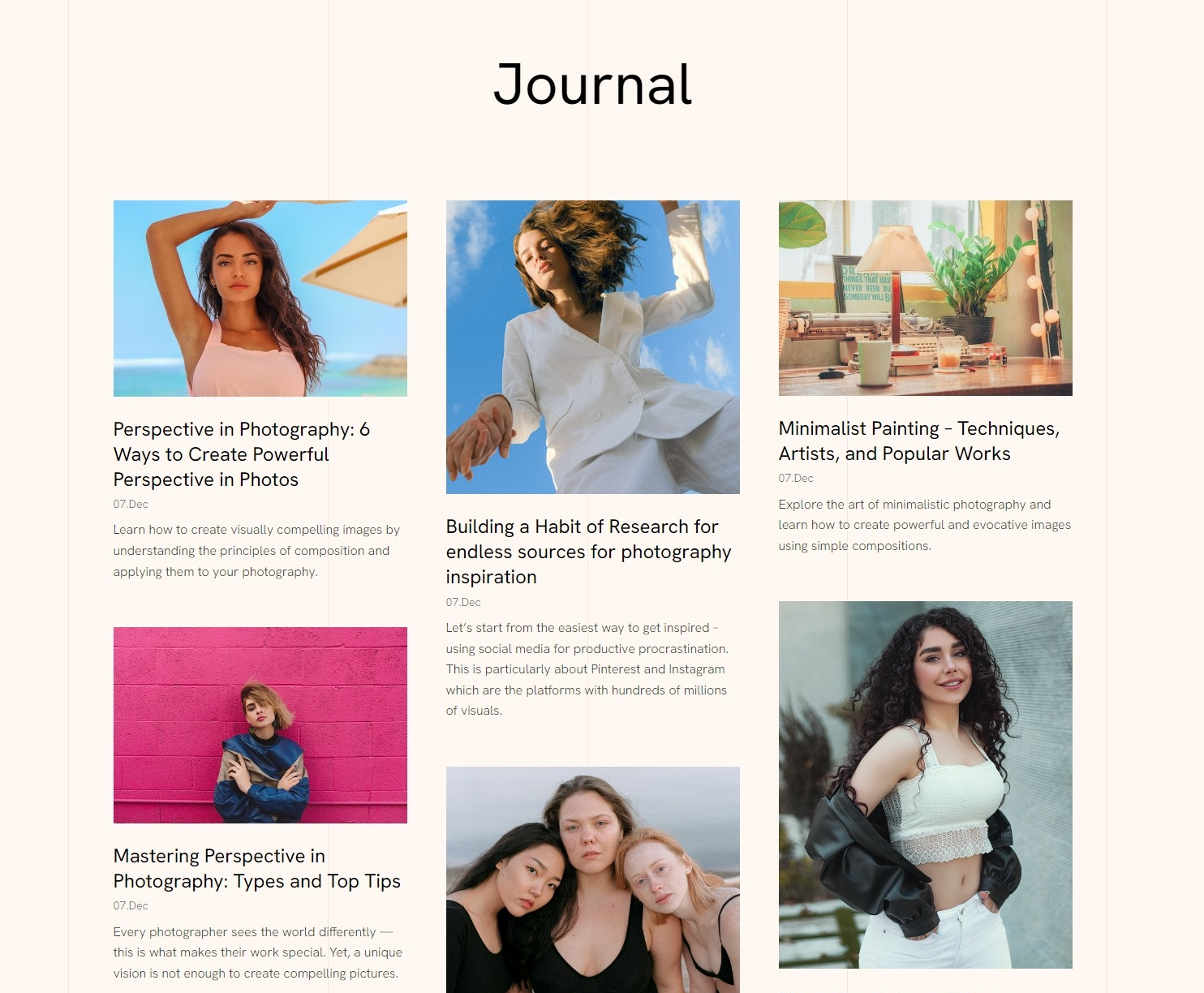 GK Sway article category layout