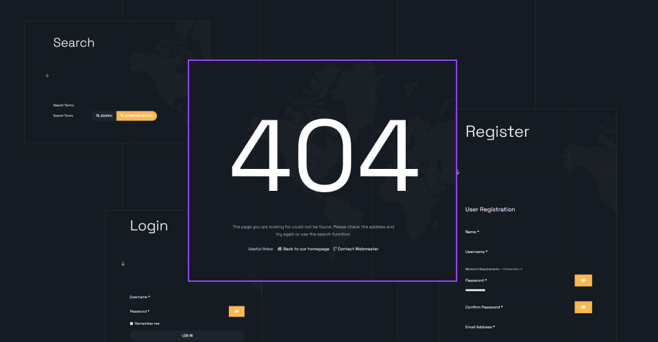 Joomla default pages for kindergarten