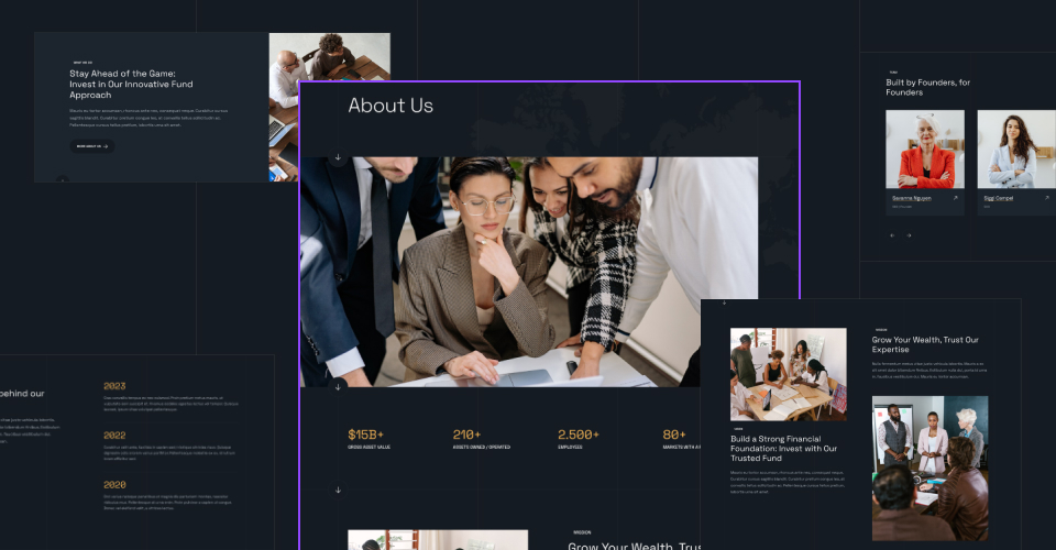 multi layout Joomla template for business