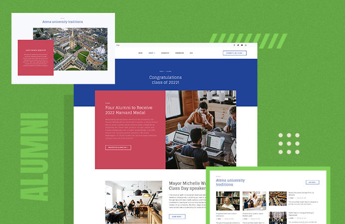 Alumni joomla template