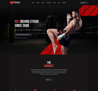 Gym, Fitness, Boxing Studio Joomla template - JA Boxing