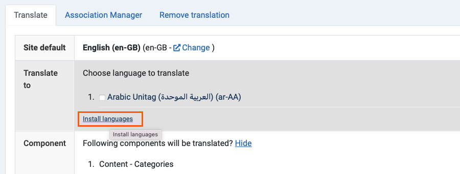Joomla multilingual extension - JA Multilingual