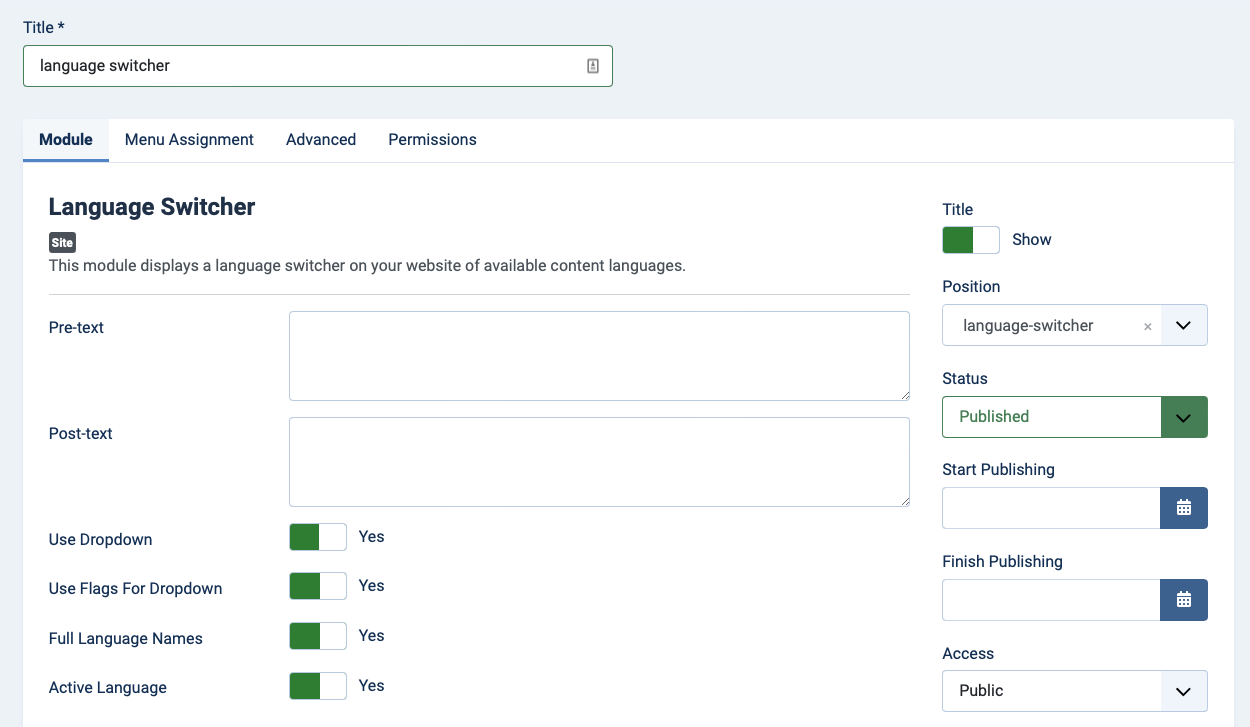 Joomla multilingual extension - JA Multilingual