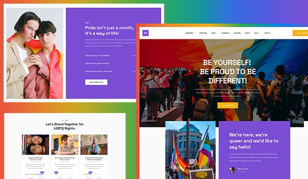 LGBT Joomla template