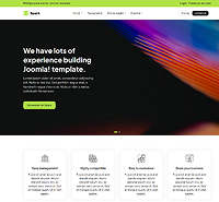 Modern Multipurpose Joomla Template - JA Spark
