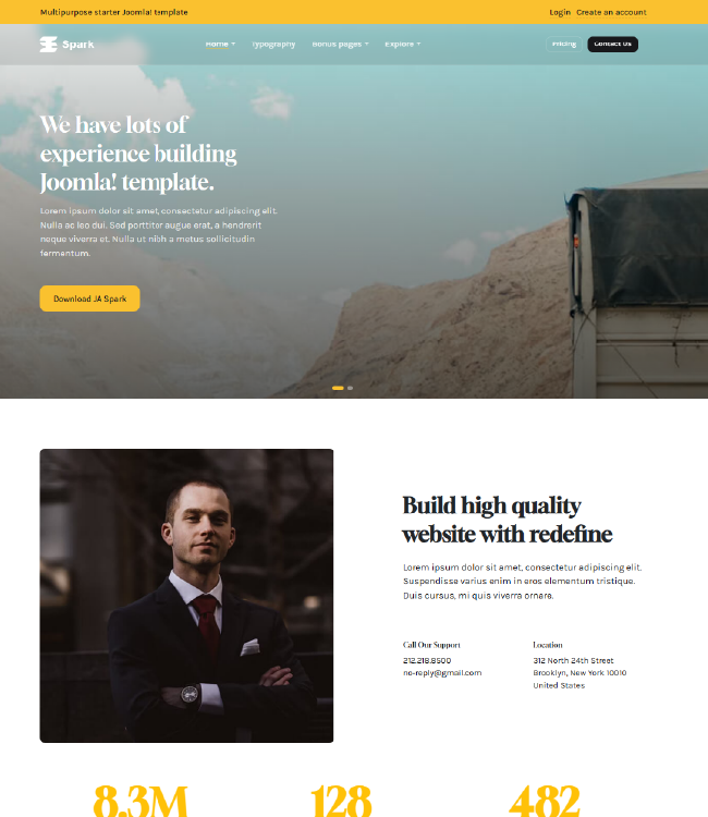 Logistics template - JA Spark