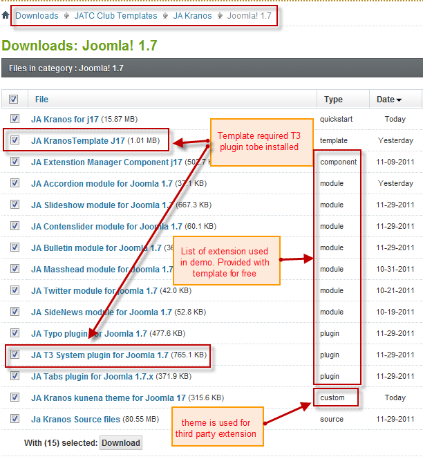 Ja Mixmaz Joomla Template Documentation Joomlart