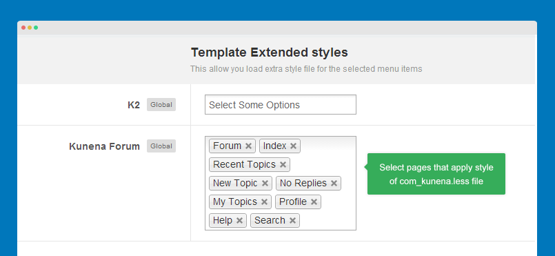 Kunena customized style