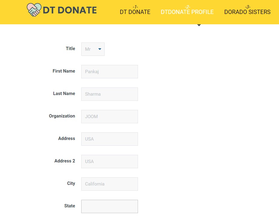 dth donate Profile