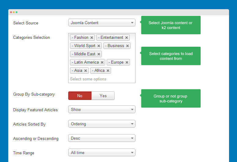 Content source setting