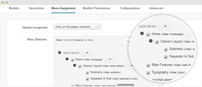 JA Masthead Joomla extension documentation