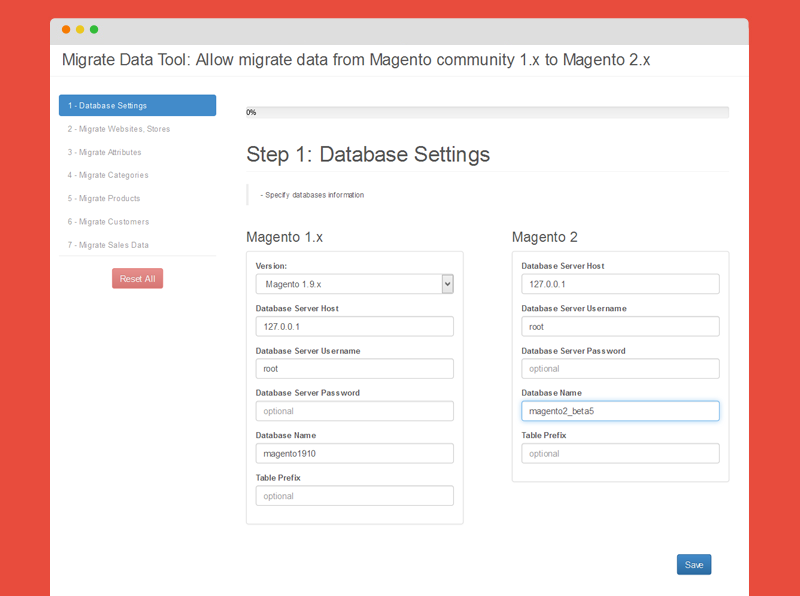 Magento 2 Migration Data Tool
