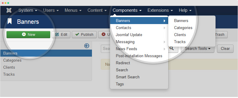 How to create Joomla banners ?