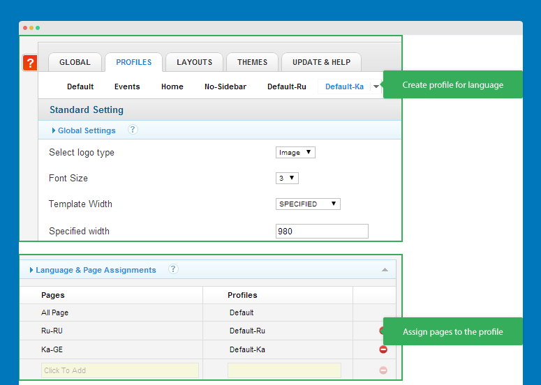 configure multilingual in ja t3v2